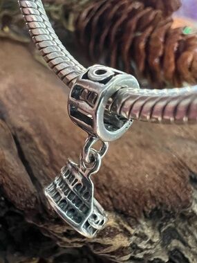 European Italian Colosseum Charm Italy Dangle Bead Travel Destination Europe